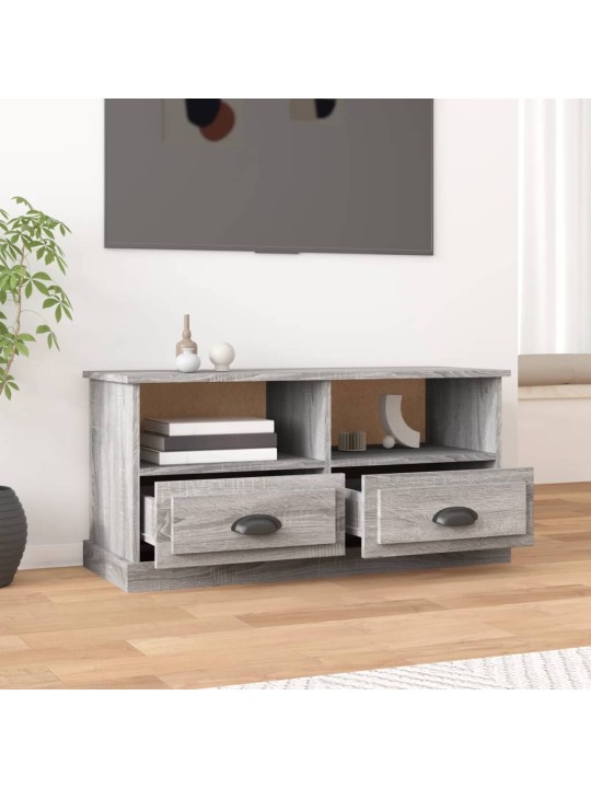Tv skapītis, pelēks, 93x35,5x45 cm, inženierijas koks