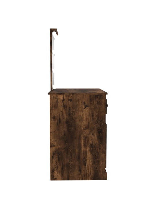 Spoguļgaldiņa komplekts, led, 90x50x132,5 cm, inženierijas koks
