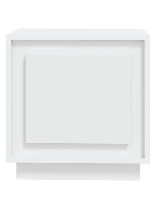 Naktsskapīši, 2 gab., 44x35x45 cm, inženierijas koks, balti