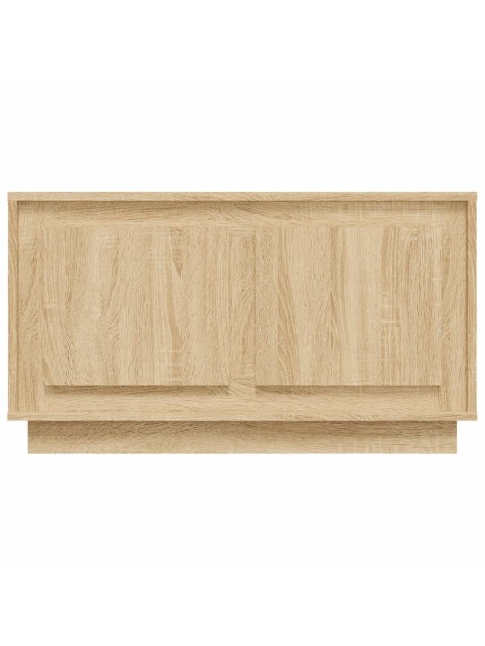 Tv skapītis, ozolkoka krāsa, 80x35x45 cm, inženierijas koks