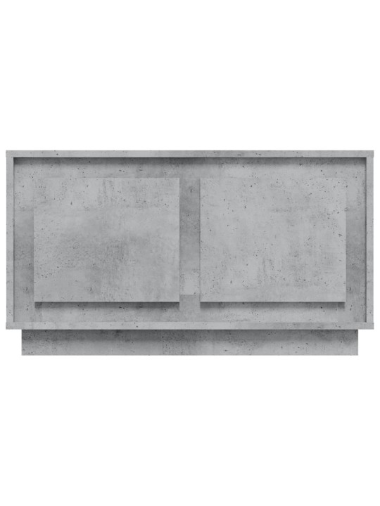 Tv skapītis, betona pelēks, 80x35x45 cm, inženierijas koks