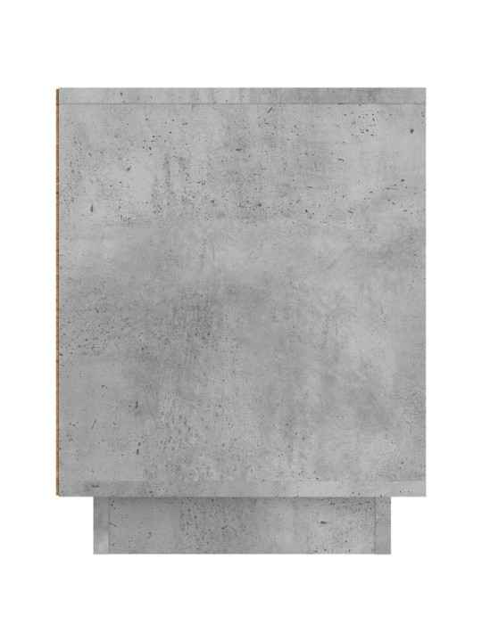 Tv skapītis, betona pelēks, 80x35x45 cm, inženierijas koks