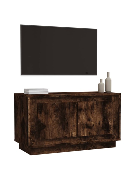 Tv skapītis, sonomas ozolkoka, 80x35x45 cm, inženierijas koks