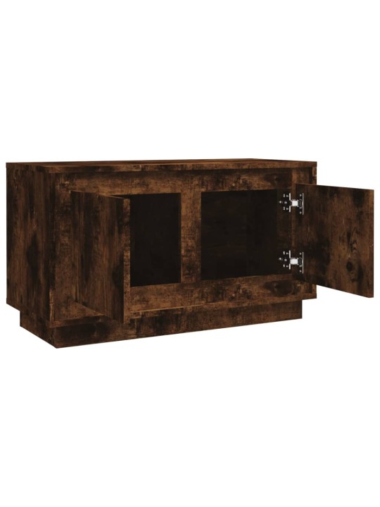 Tv skapītis, sonomas ozolkoka, 80x35x45 cm, inženierijas koks