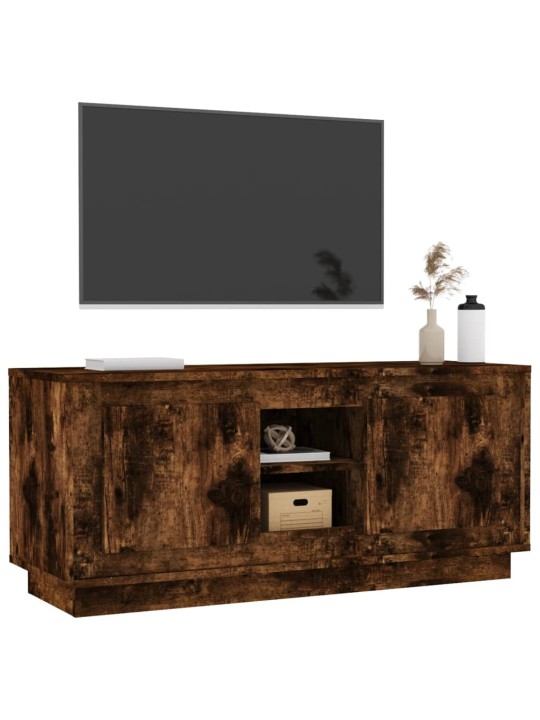 Tv skapītis, ozolkoka krāsa, 102x35x45 cm, inženierijas koks
