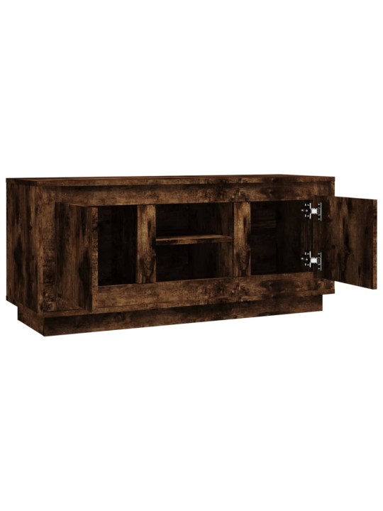 Tv skapītis, ozolkoka krāsa, 102x35x45 cm, inženierijas koks
