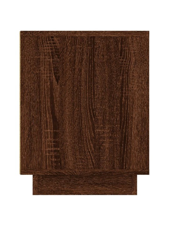 Tv skapītis, 102x35x45 cm, inženierijas koks, ozolkoka brūns