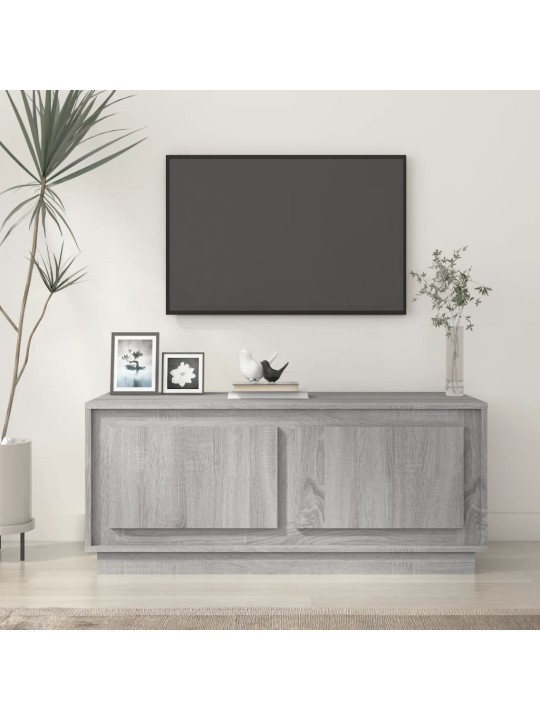 Kafijas galdiņš, pelēka ozola, 102x50x44 cm, inženierijas koks