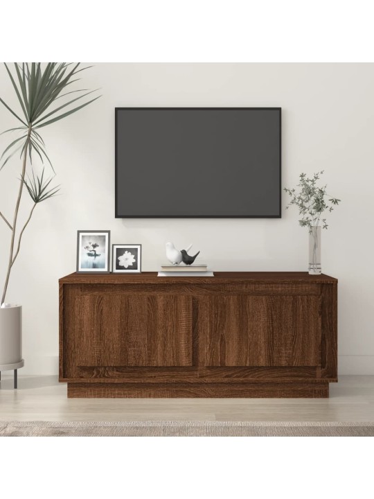 Kafijas galdiņš, 102x50x44 cm, inženierijas koks, ozola krāsa