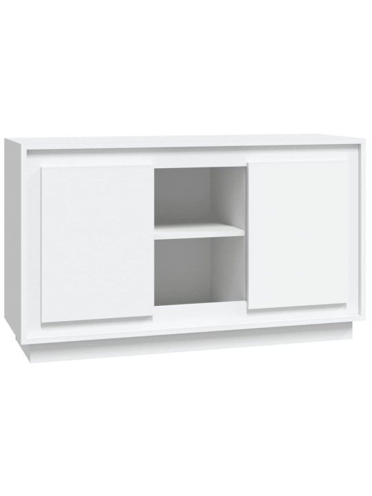 Kumode, 102x35x60 cm, inženierijas koks, balta