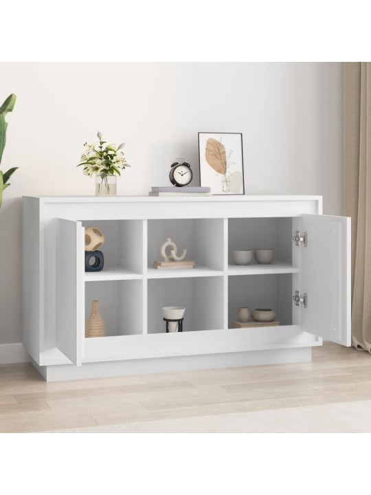 Kumode, 102x35x60 cm, inženierijas koks, balta