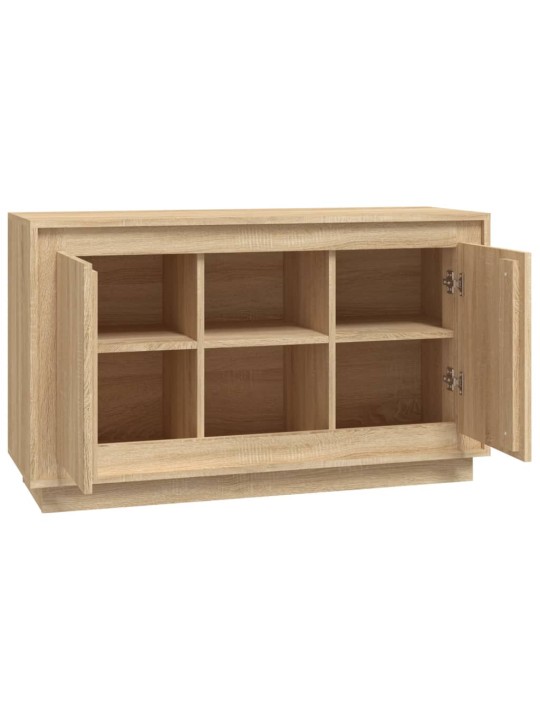 Kumode, ozolkoka krāsā, 102x35x60 cm, inženierijas koks