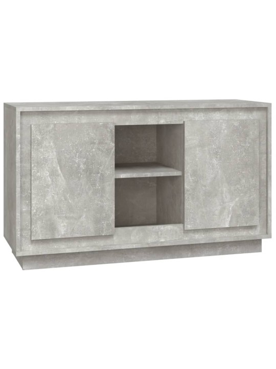 Kumode, 102x35x60 cm, inženierijas koks, betona pelēka