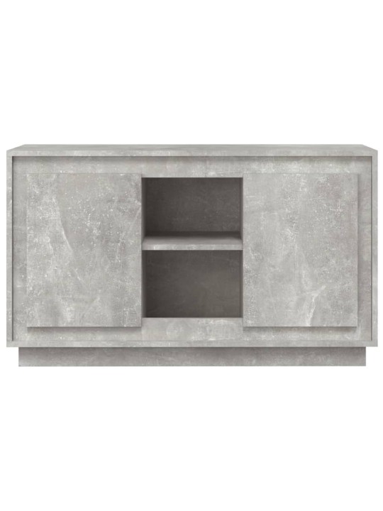 Kumode, 102x35x60 cm, inženierijas koks, betona pelēka