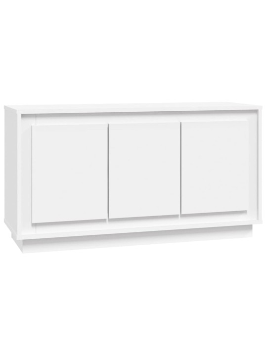 Kumode, balta, 102x35x55 cm, inženierijas koks