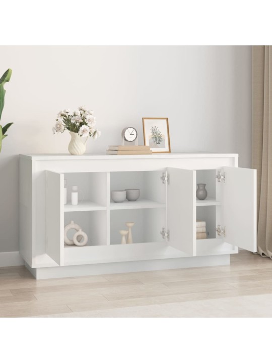 Kumode, balta, 102x35x55 cm, inženierijas koks