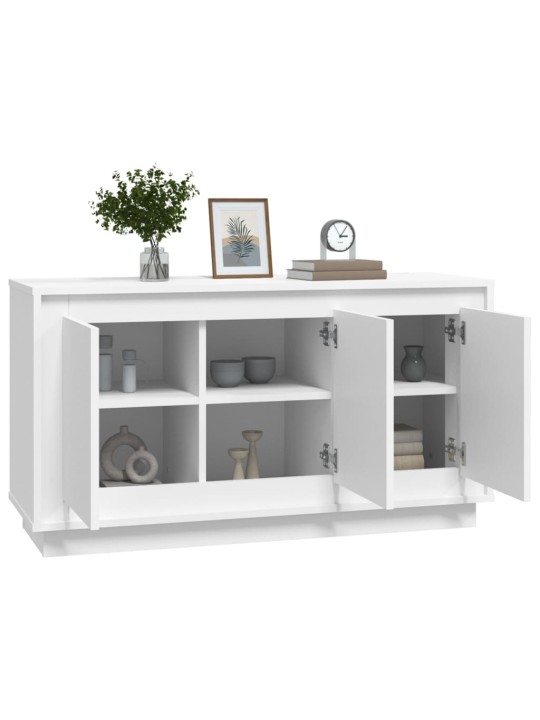 Kumode, balta, 102x35x55 cm, inženierijas koks