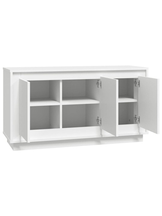 Kumode, balta, 102x35x55 cm, inženierijas koks
