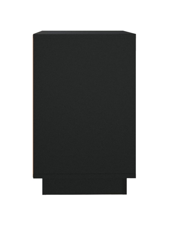 Kumode, 102x35x55 cm, inženierijas koks, melna