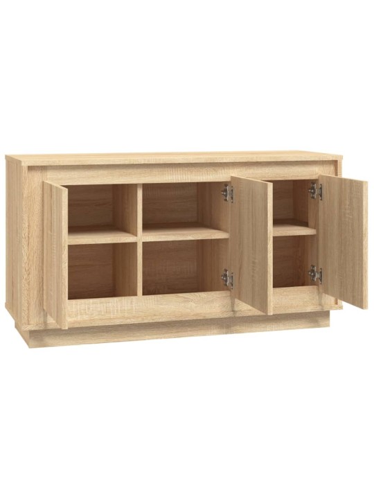 Kumode, 102x35x55 cm, inženierijas koks, ozolkoka krāsā