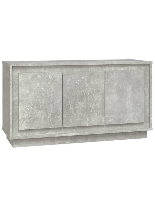 Kumode, 102x35x55 cm, inženierijas koks, betona pelēka