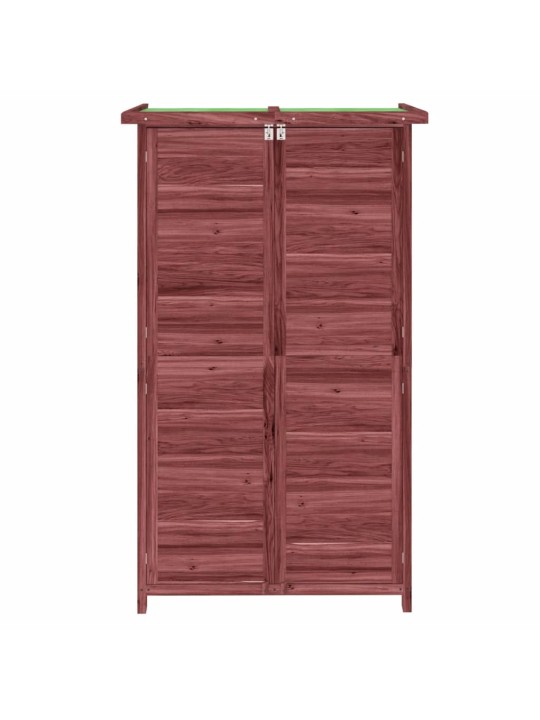Dārza instrumentu šķūnis, brūns, 83x57x140 cm, priedes koks