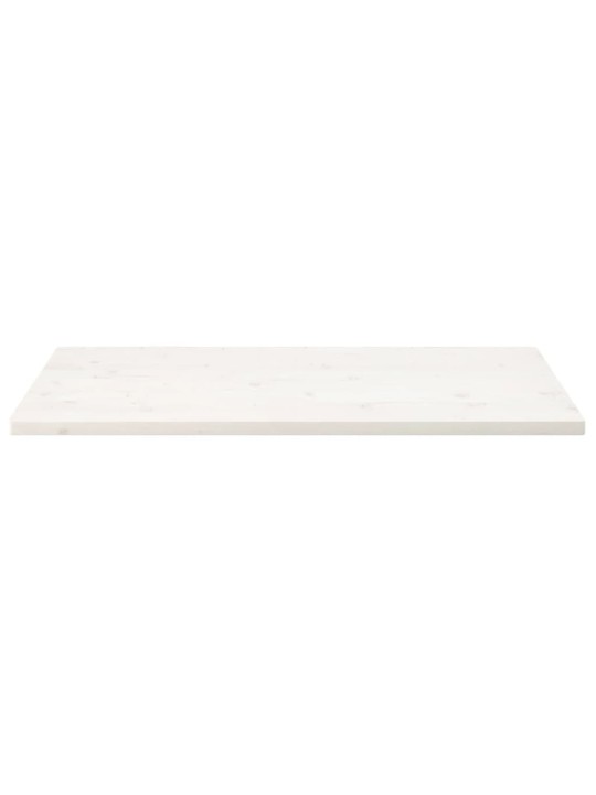 Galda virsma, balta, 110x55x2,5, priedes masīvkoks, taisnstūra