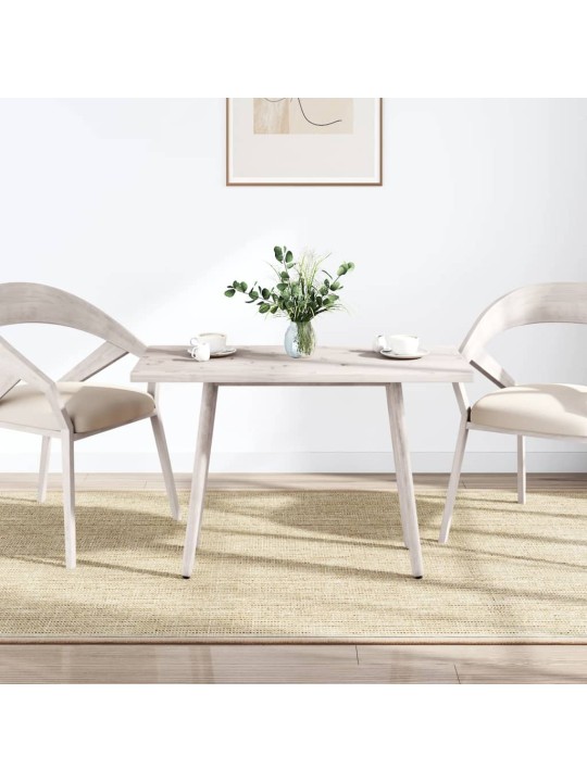 Galda virsma, balta, 100x60x2,5 cm, priedes masīvkoks