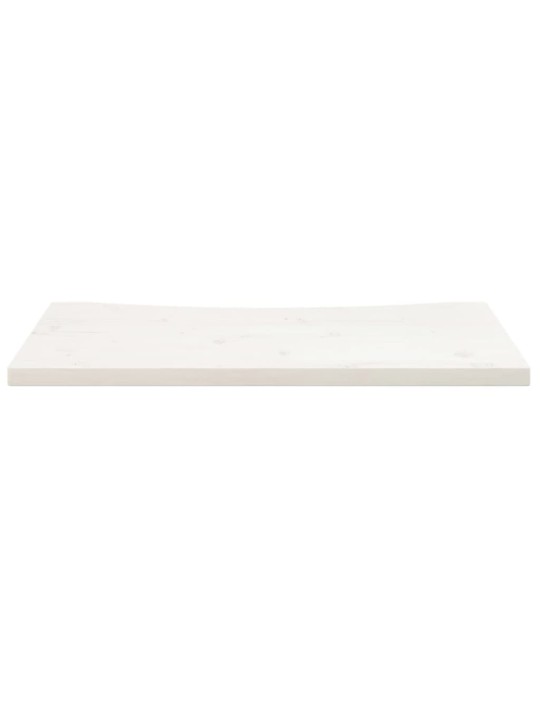 Rakstāmgalda virsma, balts, 80x40x2,5 cm, priedes masīvkoks