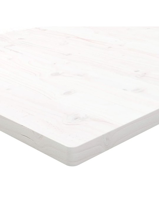 Rakstāmgalda virsma, balta, 100x50x2,5 cm, priedes masīvkoks