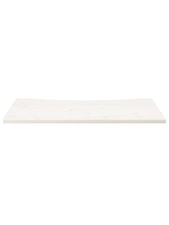 Rakstāmgalda virsma, balta, 110x55x2,5 cm, priedes masīvkoks