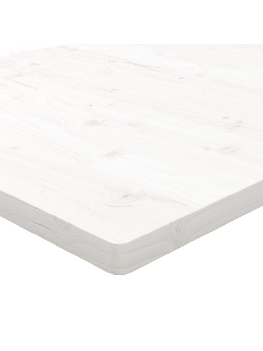 Rakstāmgalda virsma, balta, 110x55x2,5 cm, priedes masīvkoks
