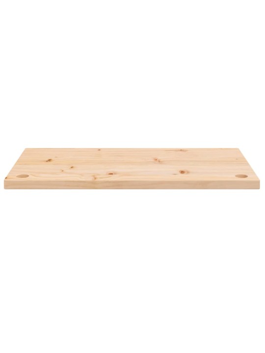 Rakstāmgalda virsma, 80x40x2,5 cm, priedes masīvkoks