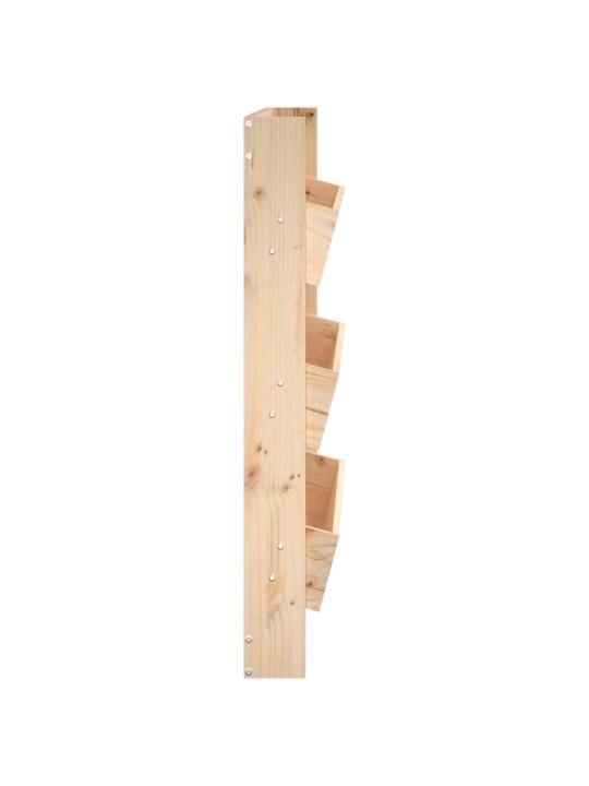 Puķu kaste, 3 līmeņi, 60x18,5x110 cm, priedes masīvkoks