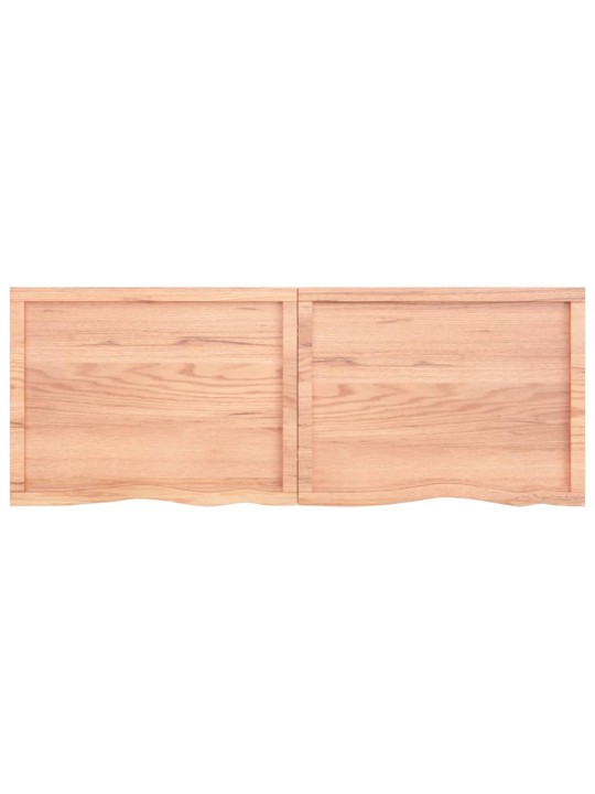 Sienas plaukts, gaiši brūns, 160x60x(2-4) cm, ozola masīvkoks