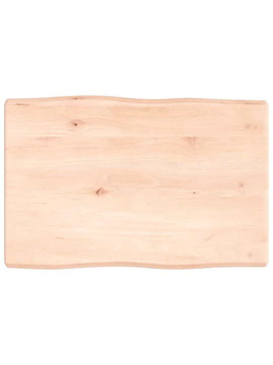 Galda virsma, 60x40x(2-4) cm, masīvkoks, dabīgas formas mala