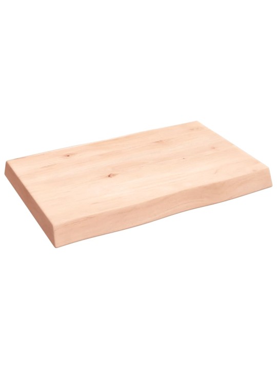 Galda virsma, 60x40x(2-6) cm, masīvkoks, dabīgas formas mala
