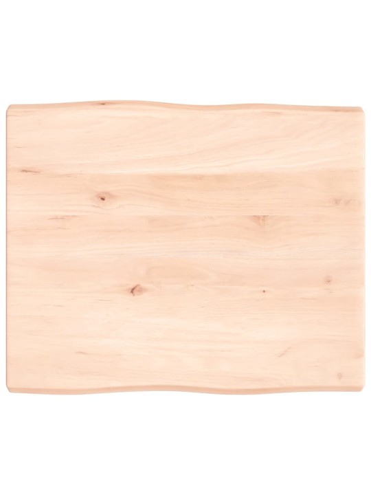Galda virsma, 60x50x(2-4) cm, masīvkoks, dabīgas formas mala