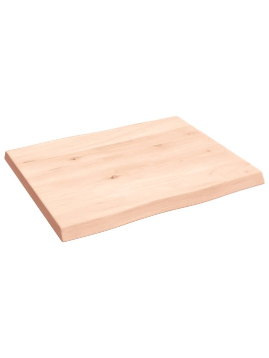 Galda virsma, 60x50x(2-4) cm, masīvkoks, dabīgas formas mala