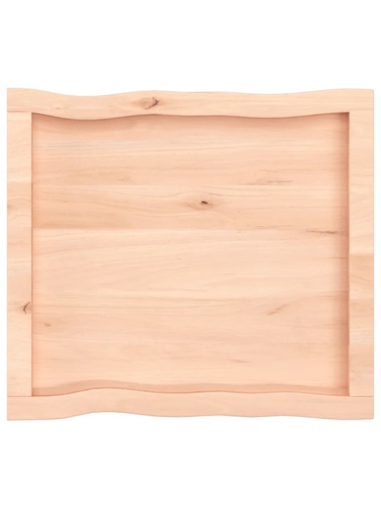 Galda virsma, 60x50x(2-4) cm, masīvkoks, dabīgas formas mala