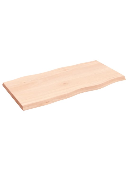 Galda virsma, 100x50x(2-4) cm, masīvkoks, dabīgas formas mala