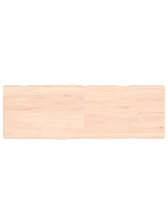 Galda virsma, 120x40x(2-4) cm, masīvkoks, dabīgas formas mala