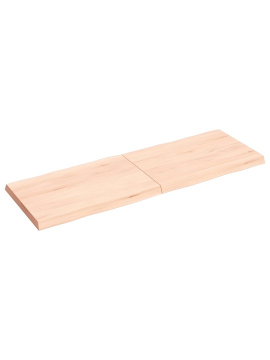 Galda virsma, 120x40x(2-4) cm, masīvkoks, dabīgas formas mala