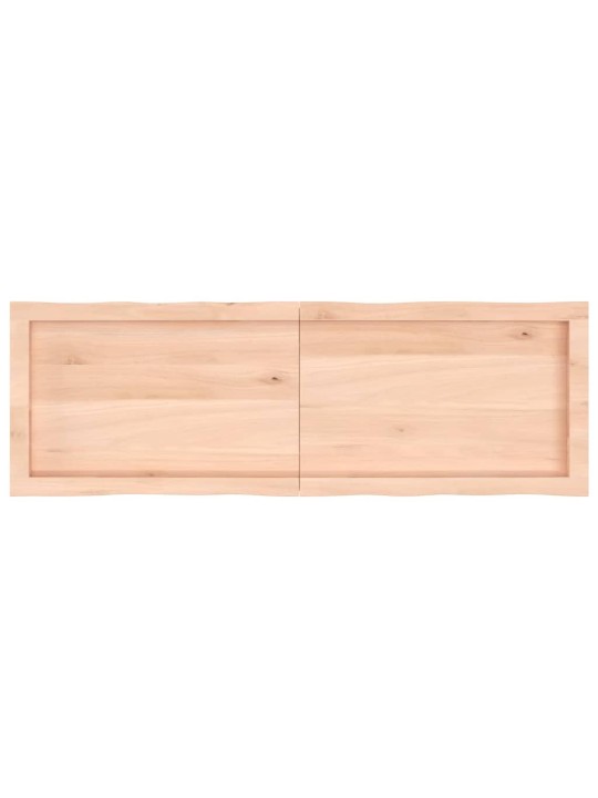 Galda virsma, 120x40x(2-4) cm, masīvkoks, dabīgas formas mala