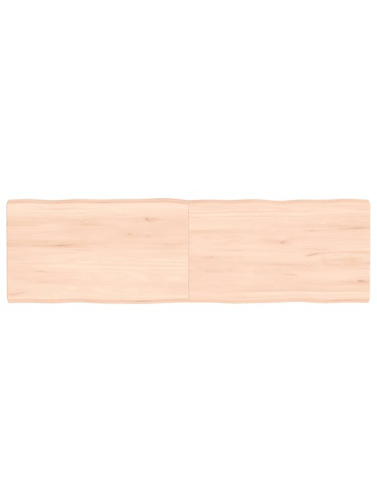 Galda virsma, 140x40x(2-4) cm, masīvkoks, dabīgas formas mala