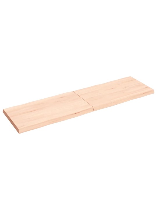 Galda virsma, 140x40x(2-4) cm, masīvkoks, dabīgas formas mala