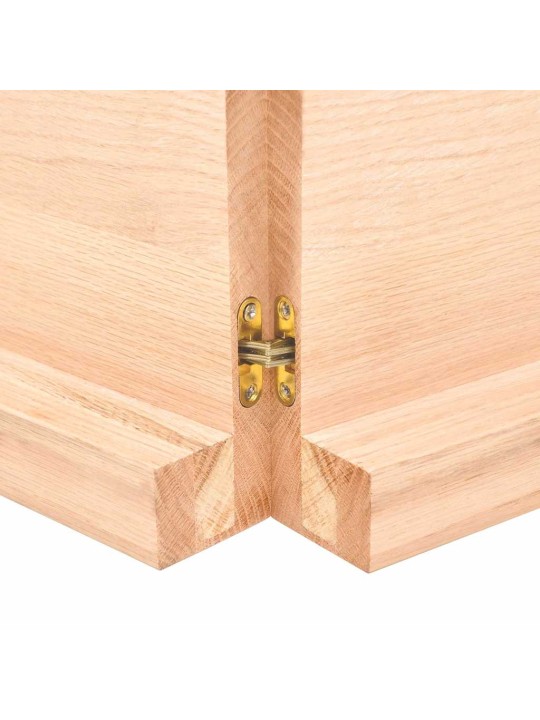 Galda virsma, 140x40x(2-6) cm, masīvkoks, dabīgas formas mala