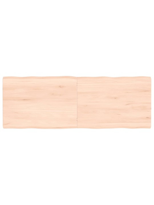 Galda virsma, 140x50x(2-4) cm, masīvkoks, dabīgas formas mala