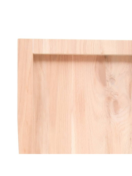 Galda virsma, 140x50x(2-6) cm, masīvkoks, dabīgas formas mala