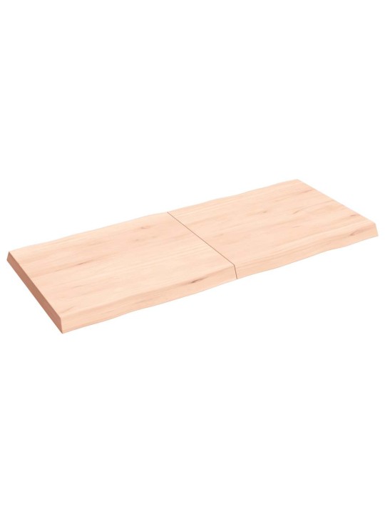 Galda virsma, 140x60x(2-6) cm, masīvkoks, dabīgas formas mala